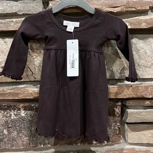 Peek Dark Brown Kids Casual Dress